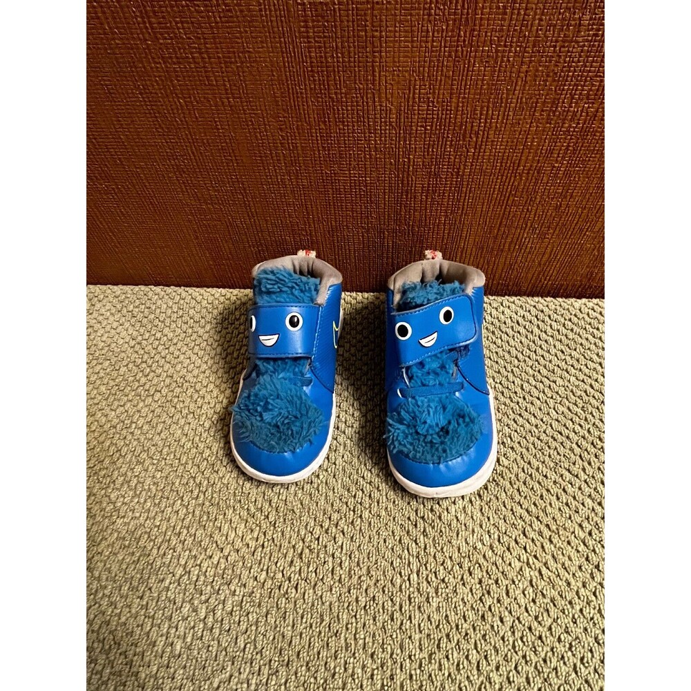 NIKE  Toddler Baby Team Hustle D9 LIL TD Sneakers FURRY Blue SIZE 8C CT4066-400
